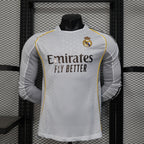 25/26 Maillot Real Madrid Domicile player  Manches Longues