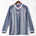 1996 Maillot  Angleterre Extérieur Retro Manches Longues
