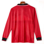 1994-1996 Manchester United Domicile maillot Retro Manches Longues