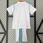 2017-2018 Ensemble Enfant Real Madrid Domicile Rétro