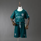 Ensemble Enfant 25/26 Manchester City (Domicile-Extérieur-Third)