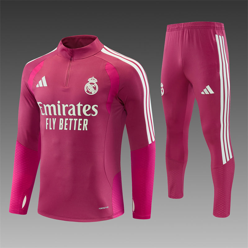 Ensemble 26/27 Real Madrid Framboise