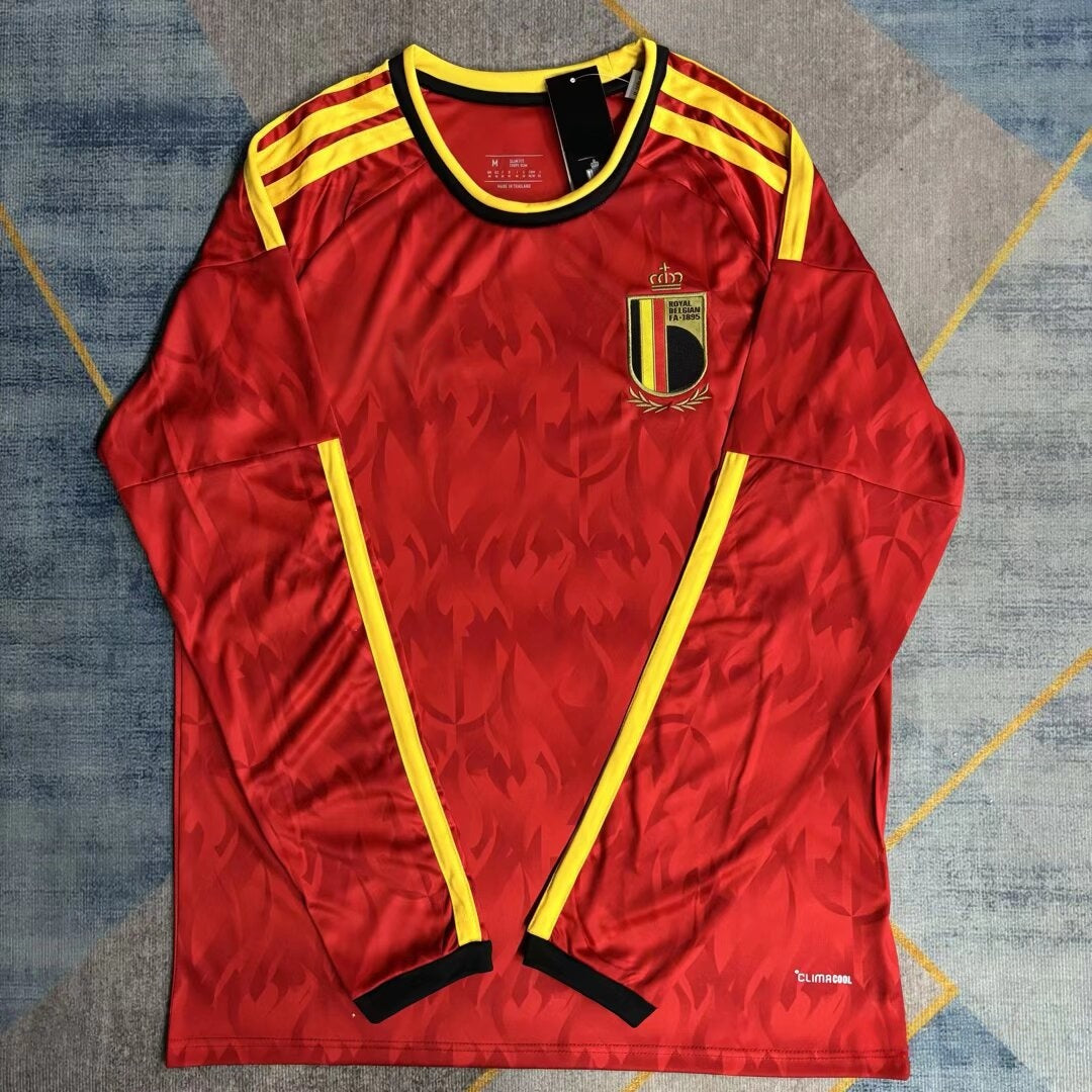 Maillot 25/26 Belgique Domicile Manches Longues