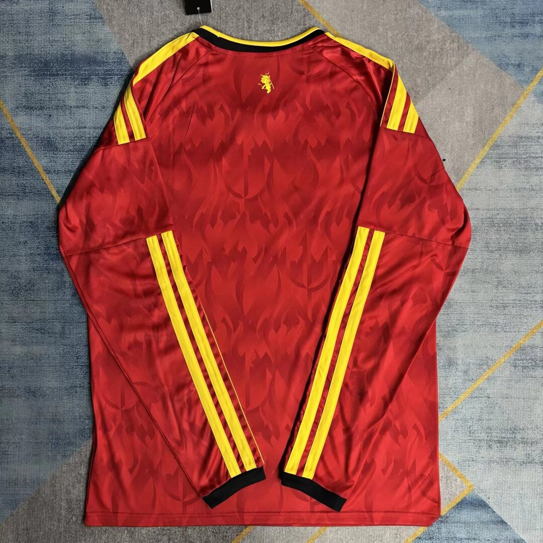Maillot 25/26 Belgique Domicile Manches Longues