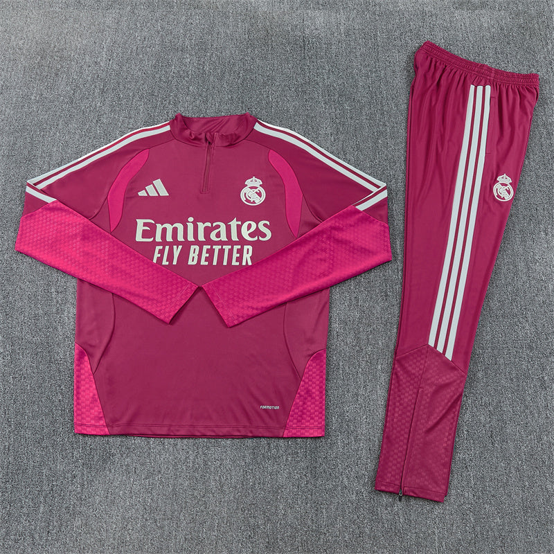 Ensemble 26/27 Real Madrid Framboise