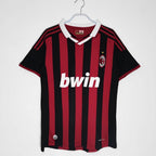 2009- 2010 Maillot AC Milan Domicile Rétro