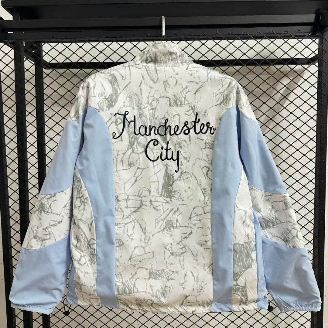 Veste coupe-vent réversible Manchester City S1058