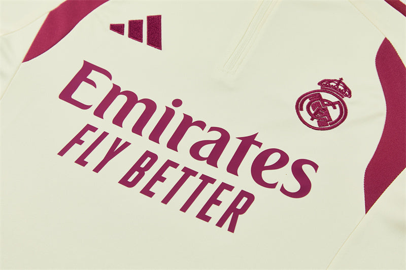 Ensemble 26/27 Real Madrid Crème/Framboise