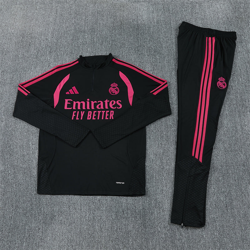 Ensemble 26/27 Real Madrid Noir/Rose