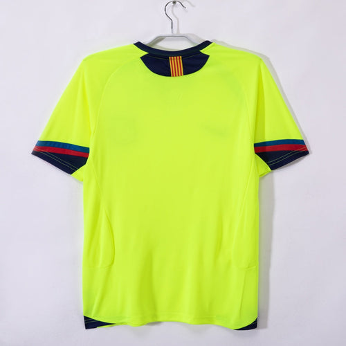 2005-2006 Maillot Barcelone Extérieur Rétro