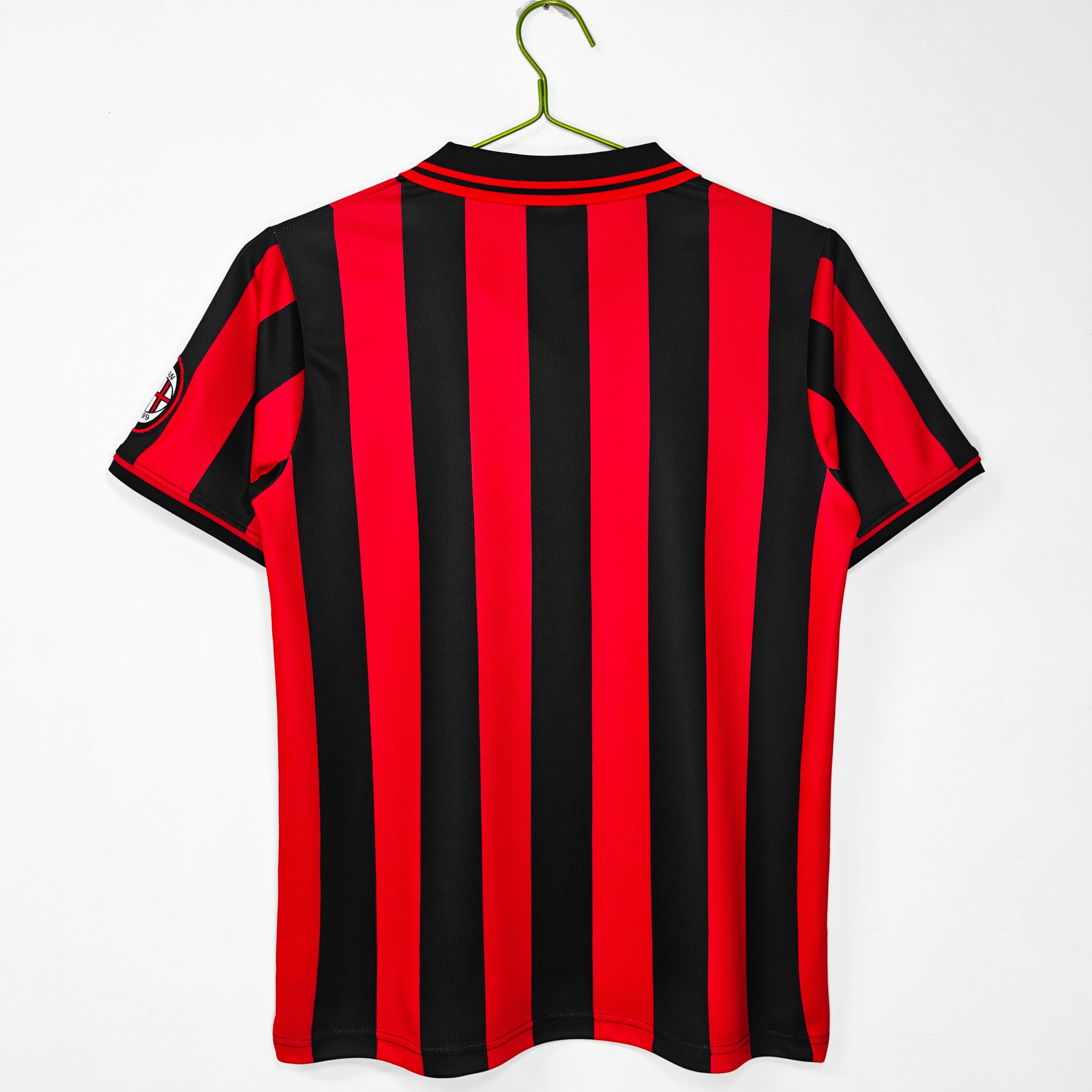 1996-1997 Maillot AC Milan Domicile Rétro