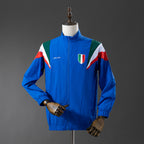 Veste coupe-vent 2025 Italie Bleu