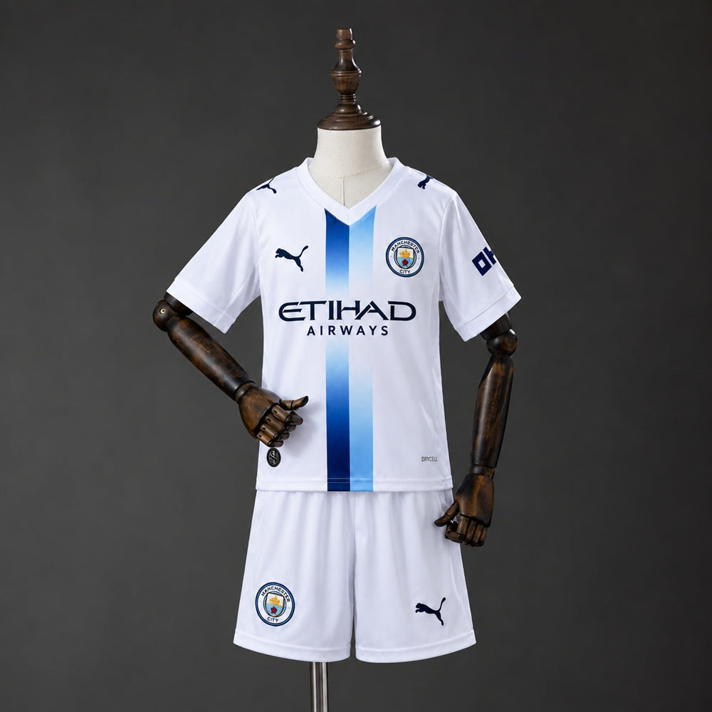 Ensemble Enfant 26/27 Manchester City (Domicile-Extérieur-Third)