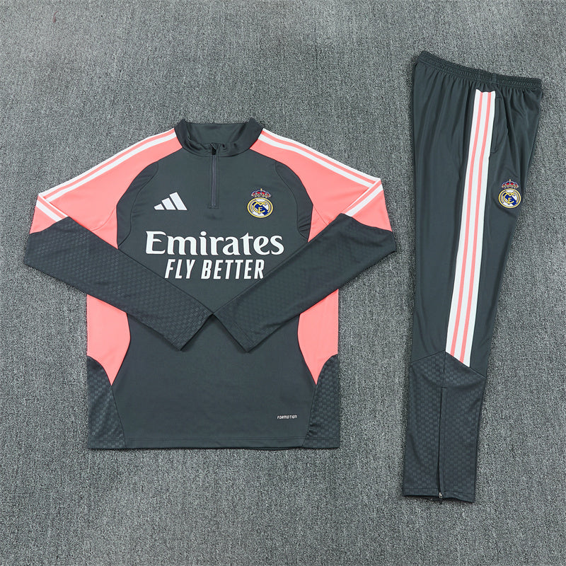 Ensemble 26/27 Real Madrid Gris/Rose
