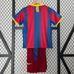 2010-2011 Ensemble Enfant Barcelone Domicile Rétro