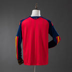 Maillot 2026 Espagne Domicile Manches Longues