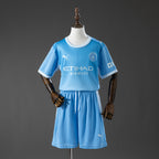 Ensemble Enfant 26/27 Manchester City (Domicile-Extérieur-Third)