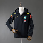 Veste coupe-vent Brésil Noir